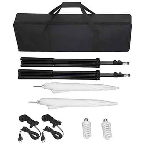 Set Studio Fotografico: Fondale Nero 600x300 Cm E Luci - Foto 9