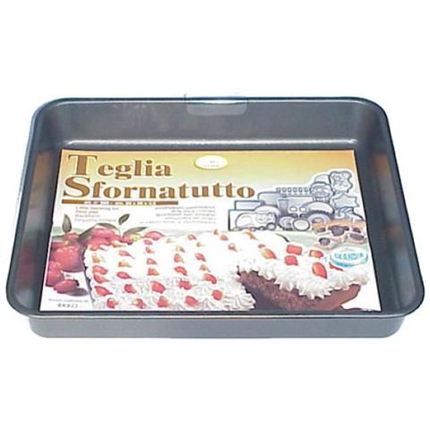 Teglia Pizza Antiaderente 35x34x4.2 Pentole Cucina - Foto 4