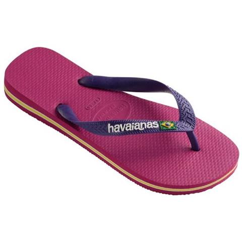 Infradito Brasil Logo Rosa Viola 29/30 - Foto 2