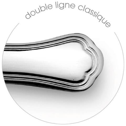 099000 af01 c40 coperti Di Tavolo / cofanetto 6 persone, Acciaio Inossidabile, Finitura Lucida, 13,7 x 7 x 26,5 cm - Foto 2