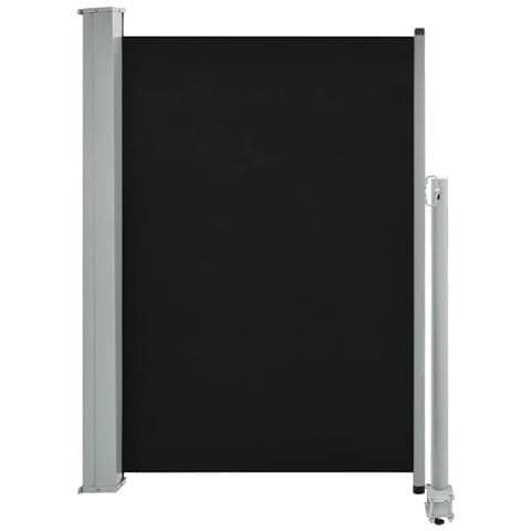 Tenda Da Sole Laterale Retrattile 120 X 300 Cm Nera - Foto 1