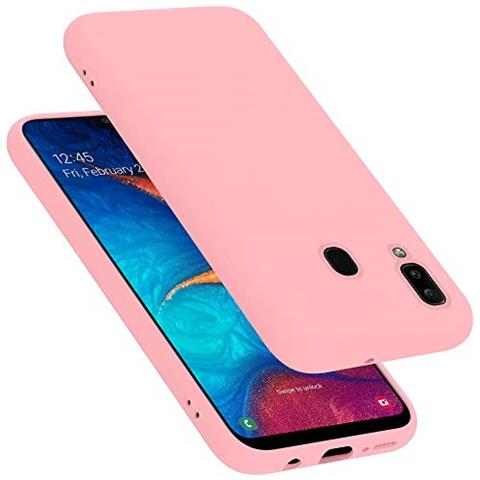 Custodia Compatibile Con Samsung Galaxy A20 / A30 / M10s In Liquid Rosa - Coperchio Protettivo In Silicone Tpu Flessibile - Foto 1