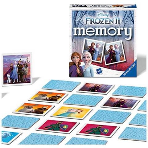 20437 Disney Frozen 2 Mini Memory Bambini Dai 3 Anni In Su Gioco Classico Per Coppie Con Scatto D'immagine - Foto 1