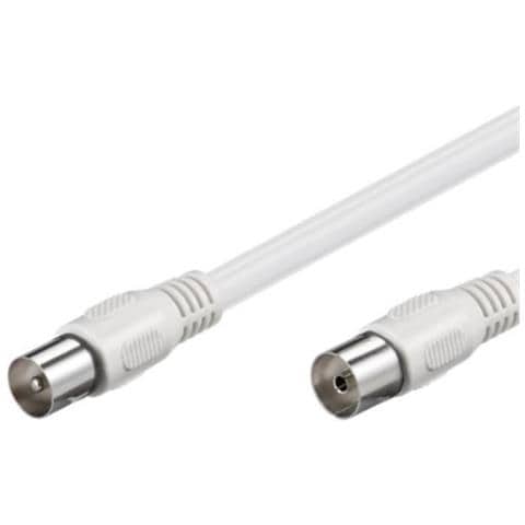 Cavo Antenna 3m M / F - Bianco - Foto 1