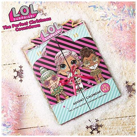 L. o. l. Sorpresa Advent Calendar 2020 Ragazze Gioielli Christmas Countdown Calendari Con 24 Sorprese Con Il Braccialetto Collana E 22 Bambole Lol Fascini E Accessori Tra Cui Queen Bee E Unicorn - Foto 4