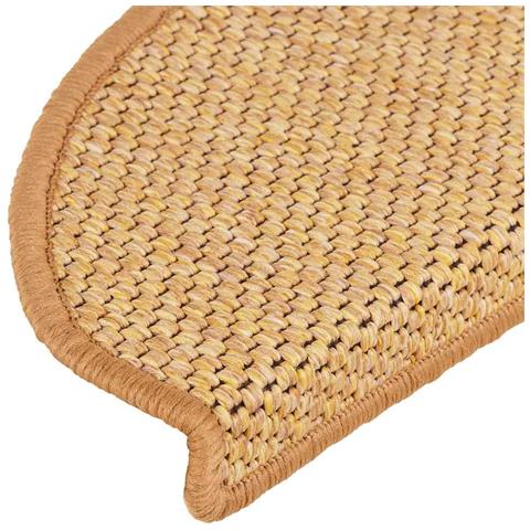 Tappeti Autoadesivi Scale Aspetto Sisal 15pz 65x21x4 Sisal - Foto 7