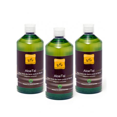 Tai Pack: 3 Succhi da Bere di Pura Aloe Vera al 99,7% - Foto 1