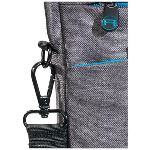 66063019 13.3" Borsa da corriere Grigio borsa per notebook - Foto 5