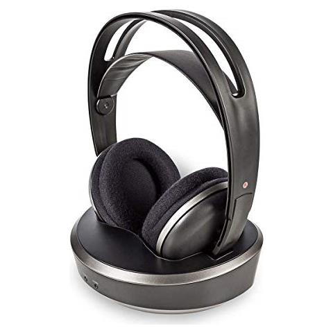 HPRF210BK Cuffie wireless | Radiofrequenza (RF) | Cuffie a padiglione chiuso | Base di ricarica | Nero / Argento - Foto 7