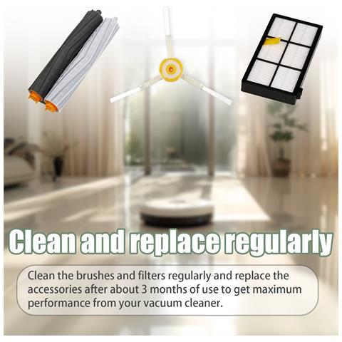 Accessori Per Aspirapolvere Robot Irobot Roomba Serie 800/900 14 Parti - Foto 11