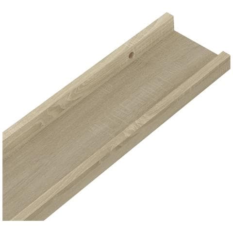 Mensole Da Parete 4 Pz Rovere Sonoma 115x9x3 Cm - Foto 2