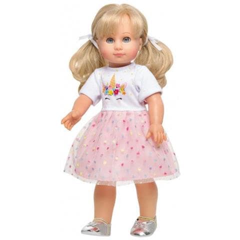 Vestito Per Bambole Unicorno 28-35 Cm Bianco / rosa 2 Pezzi - Foto 2