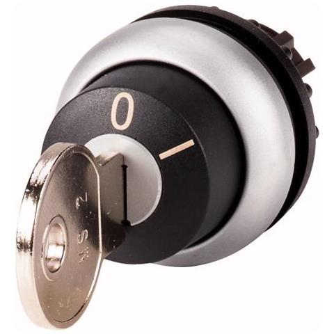 Eaton M22-wrs-ms2 Interruttore Elettrico Interruttore Azionato A Chiave Nero, Titanio - Foto 1