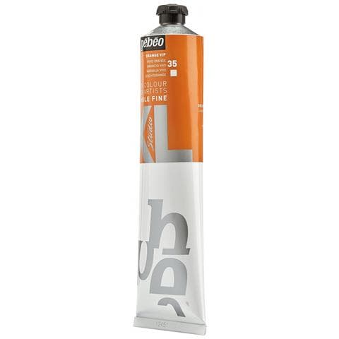 Pittura Ad Olio Xl Studio - Arancione Brillante - 200 Ml - Foto 2