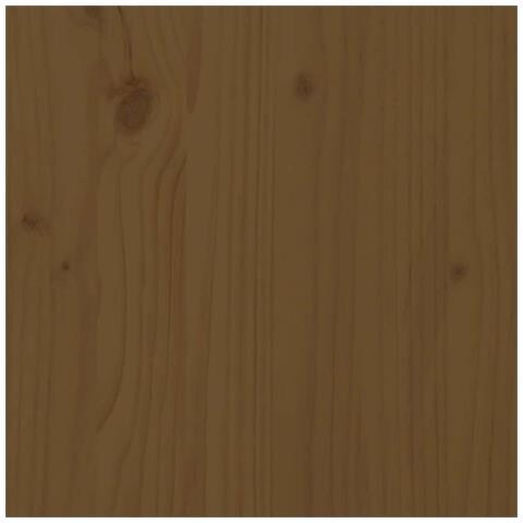 Panca Da Ingresso Miele 110x40x60 Cm In Legno Massello Di Pino - Foto 2