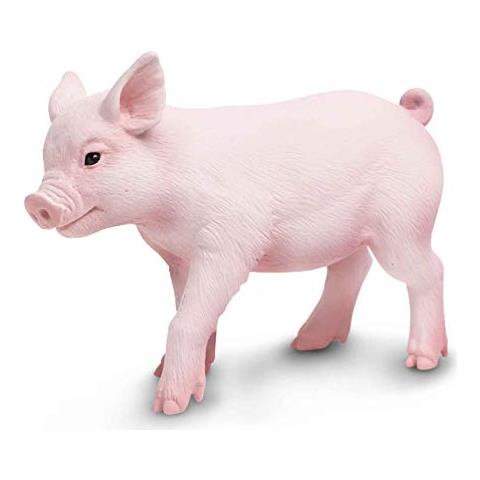 Safari Ltd Figurina Di Maialino - Modello Dettagliato In Plastica 475 - Divertente Giocattolo Educativo Per Ragazzi, Ragazze E Bambini Dai 18 Mesi In Su - Foto 1