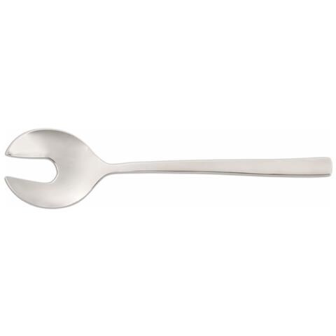 Forchetta Da Insalata Capri - Monoblocco In Acciaio Inossidabile 18/10 - Forchetta Da Insalata 197 Mm. Posate Dalle Linee Rette, Con Morbide Curvature Sul Manico. Design Moderno E Innovativo. - Foto 1