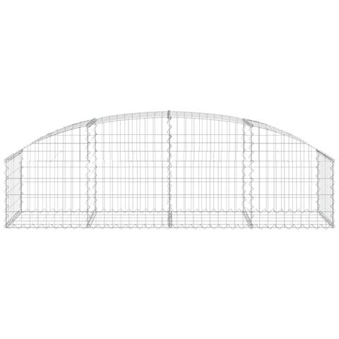 Cesto Gabbione Ad Arco 200x50x40/60 Cm Ferro Zincato - Foto 2