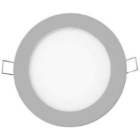 Mini Downlight LED 6W 6400K Luz Fria Cromo Ø11,7cm - Foto 1