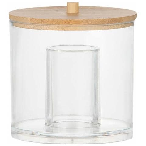 Barattolo Di Vetro Andrea House Ba72111 Acrilico Ø 9 X 9 Cm - Foto 1