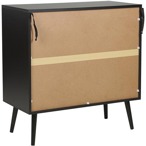 Cassettiera 3 Cassetti Opoco Nero - Foto 2