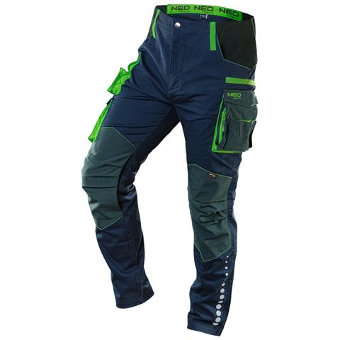 Pantaloni Da Lavoro Premium, 62% Cotone, 35% Poliestere, 3% Elastan, Taglia M - Foto 1