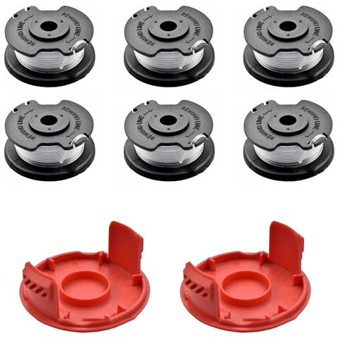 Set Di Bobina E Cappuccio Di Ricambio Per Tagliabordi Einhell 6-pack - Foto 1