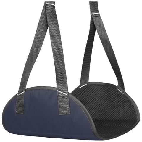 Amaca Poggiapiedi Da Viaggio - Rete Traspirante Per Aereo, Treno, Ufficio Navyblue - Foto 1