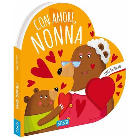 Valentina Bonaguro - Con amore, nonna. Libri sagomati. Ediz. a colori - Foto 1