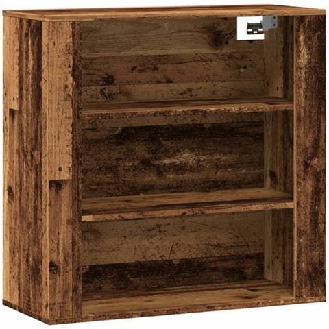 Mobile A Parete Legno Antico 80x33x80 Cm In Legno Multistrato - Foto 2