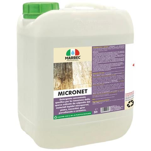 Micronet 5lt - Detergente Per Gres Porcellanato E Pietre - Foto 1