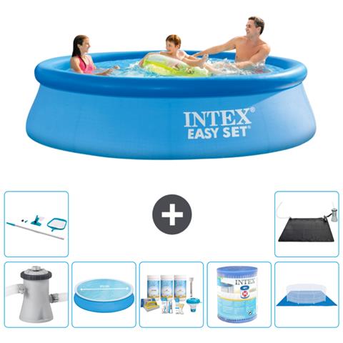 Piscina Fuori Terra - In Giro - 305x76 Cm - Blu - Include Accessori Coordinati A968 - Foto 1