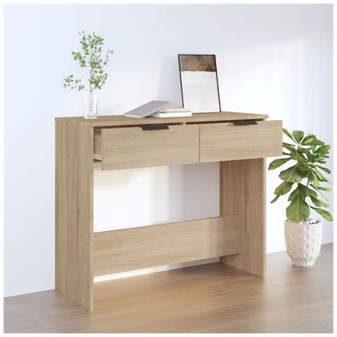 Tavolino Da Salotto Rovere Sonoma 90x36x75 Cm Legno Multistrato - Foto 8