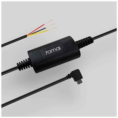 Cavo Di Alimentazione Per Dashcam Con Sorveglianza 24 Ore Su 24, Nero - Foto 2