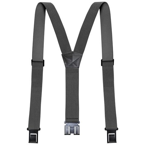 Bretelle Elastiche Per Adulti Con 3 Clip E Ganci In Plastica - Senza Pelle Grey - Foto 1