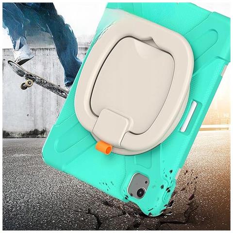 Custodia Per Ipad Pro 4/3 12.9” Con Supporto E Alloggiamento Per Stilo Menta - Foto 2