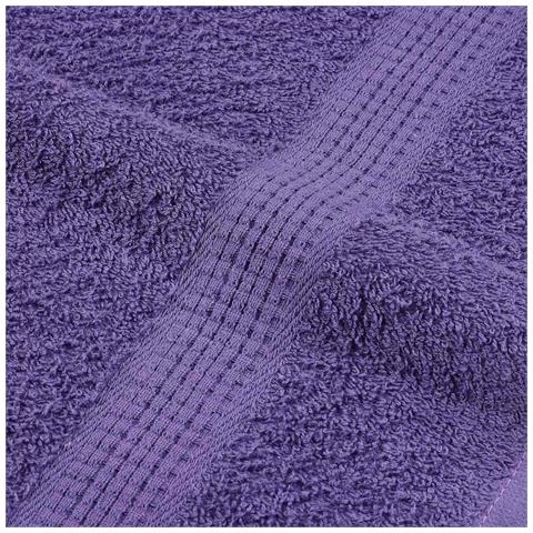 Asciugamani 10 pz Viola 100x200 cm 360 g/m² 100% Cotone - Foto 7