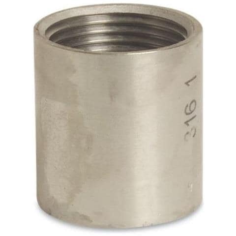 Muffa Filettata In Acciaio Inox 3/4 Raccordo Idraulico V4a - Foto 1
