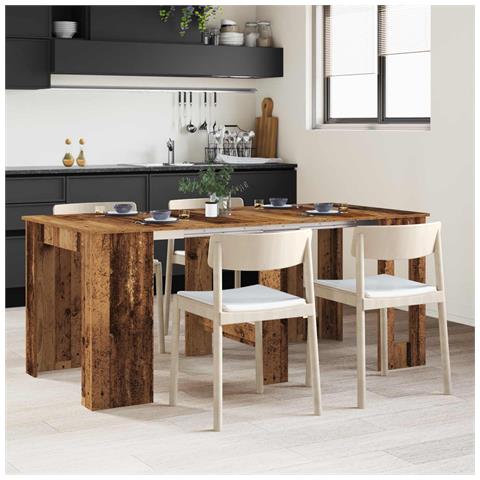 Tavolo da Pranzo 180 x 85 x 75 cm Legno ingegnerizzato - Foto 2