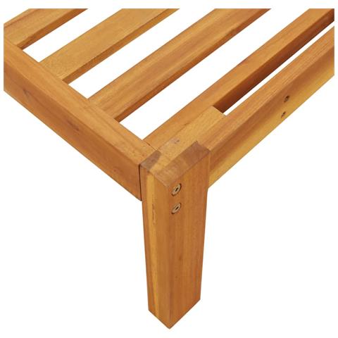 Set Divano Pallet da Giardino 6 pz con Cuscini Massello Acacia - Foto 9