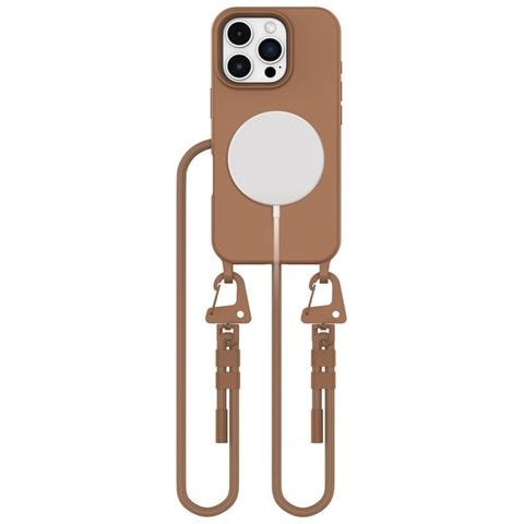 Custodia Magsafe Per Iphone 16 Pro - Marrone - Foto 1