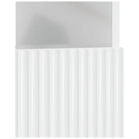 Mobile TV LED Bianco Lucido Legno ingegnerizzato - Foto 9