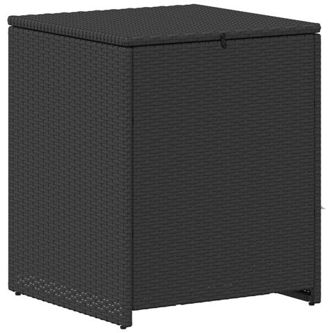 Set di divani 5 pz Nero e Blu Rattan sintetico e Acciaio - Foto 10