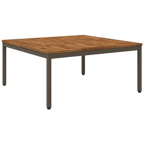 Tavolino da salotto Naturale e Caffè 100 x 100,5 x 45 cm - Foto 1
