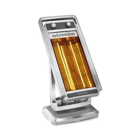 Solaria Carbon Stufa Alogena Potenza 1200 Watt Colore Grigio - Foto 3