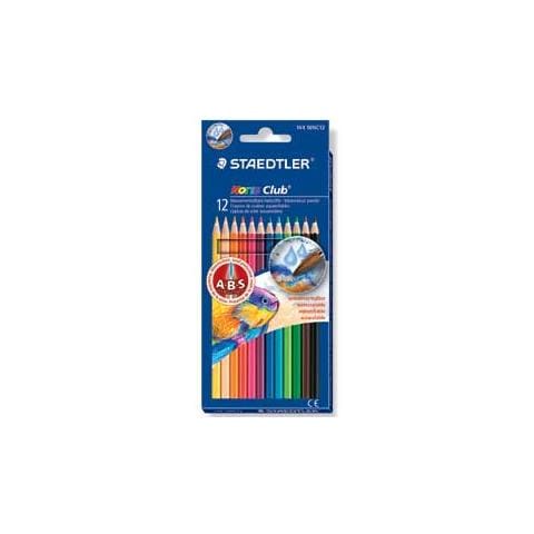 astuccio 12 matite colorate 144 aquarell noris club - Foto 1