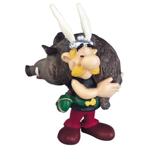 60545 - Asterix - Asterix Con Cinghiale Altezza 6,1 Cm - Foto 1