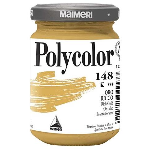 Vasetto Polycolor Vinilic Oro Ricco - Foto 1