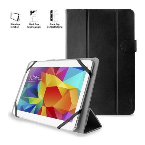 Cust Uni Tablet 8" Retro Pieghevole + Stand Up + Chiusura Magnetica Nero - Nero - Foto 2