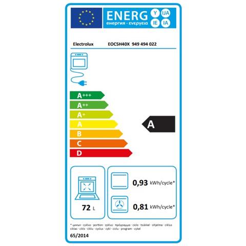 Forno Elettrico da Incasso SteamCrisp Serie 700 EOC5H40X Capacità 72 L Multifunzione Ventilato Cottura a Vapore Potenza 2780 W Colore Acciaio Inox - Foto 2
